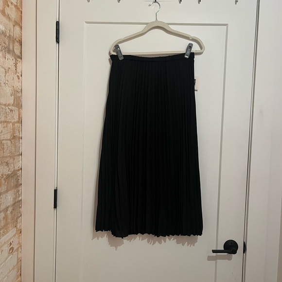 NWT Anne Klein Chiffon Pull-On Pleated Skirt - Picture 1 of 9